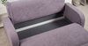 Диван-кровать прямой Киото ТД 782 велюр Epic 65 lilac сирень