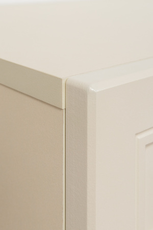 Комод Марион 16.256 Слоновая кость С341 PE, Слоновая кость 6898 ПВХ, Белый PE шагрень