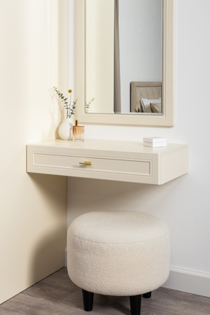 Стол-консоль Марион 12.318 слоновая кость С341 PE, слоновая кость 6898 ПВХ